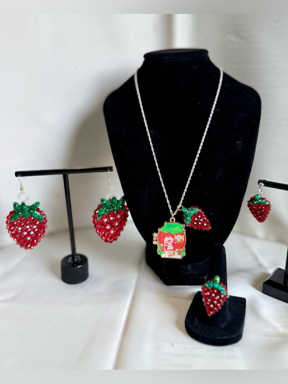 Strawberry Shortcake theme Jewelry bundle